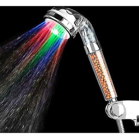 Led Shower Head Filtration Illuminated Shower Head Hand Shower With 3