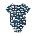 thumbnail image 2 of Daiia Dental Printed Unisex-Baby Short Sleeve Onesies Bodysuits Baby Climbing Clothes Soft and Comfortable Romper with Expandable Shoulder Design-2 Years, 2 of 8