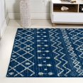 thumbnail image 5 of JONATHAN Y JONATHAN  Y Izil Moroccan Beni Souk Area Rug 4 X 6 - Navy/Cream, 5 of 5
