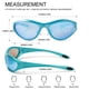 thumbnail image 5 of Gafas de Sol ADE WU Trendy Rave Envolventes con Protección UV400, 5 of 8