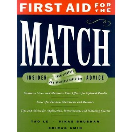First Aid for the Match, Used [Paperback]