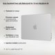 thumbnail image 3 of Funda rígida transparente Incase Dots para MacBook Air 13, 3 of 7
