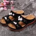thumbnail image 6 of Women's Arch Support Flip Flops, Comfortable Orthopedic Sandals Dressy Summer Orthotic Thong Sandals Ladies Slip on Slides for Walking Beach, 6 of 6