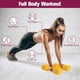 thumbnail image 4 of Kit de Pesas y Mancuernas Regulables, Kit Mancuernas 2 en 1 Multiuso de 5 Kg, para Entrenamiento de Ejercicio en el Gimnasio en Casa, Entrenamiento Y Gimnasio Para Hombres Y Mujeres (Amarillo), 4 of 7