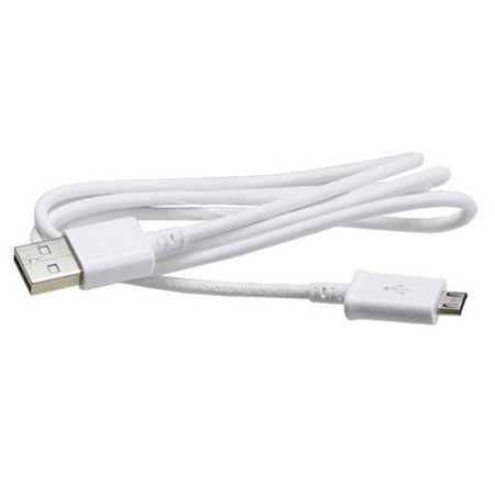 - White OEM USB Cable Compatible With Huawei Pronto, Magna (H871G), Fusion 3, Ascend P7 Mate 2 - Kyocera Jitterbug Touch, Hydro Wave View Vibe Shore Reach Life Elite C6750, DuraXV LTE, DuraXTP