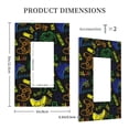 thumbnail image 3 of Balery Game Play for Duplex Wall Plates Kit, Electrical Outlet Covers, Standard Size 1-Gang 5.0" x3.0", Electric Receptacle Plug Covers-Style U, 3 of 6