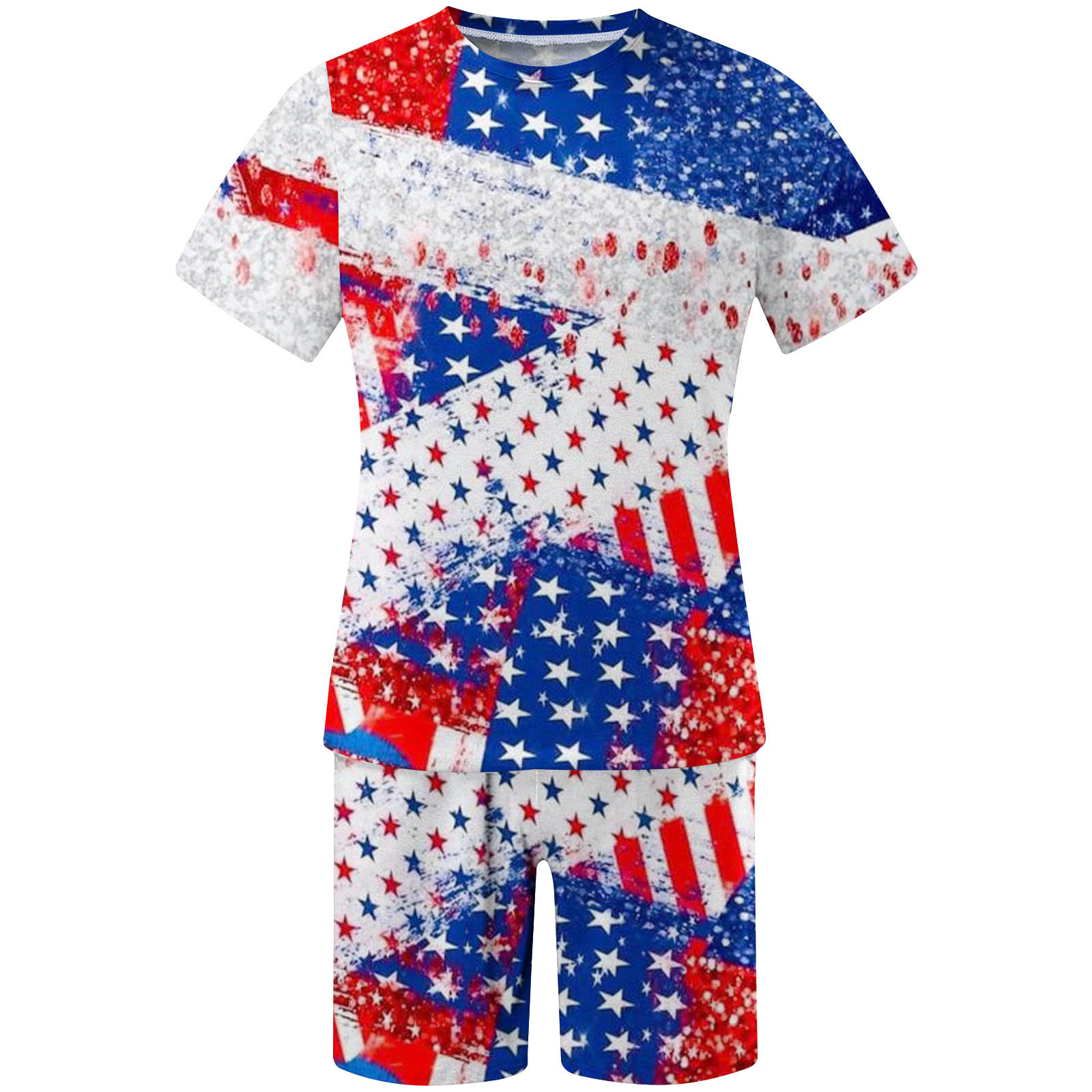 WQJNWEQ Christmas Formal Cloth Sale New Arrival 4th of July Men's 3D ...
