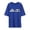 Blue, variant on Bibifish Mens T-Shirt Motivational Fun Print Crew Neck Short Sleeve Oversized Loose Fit Tshirts Casual Daily Wear Tee