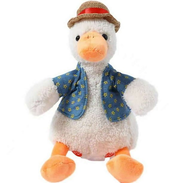 Jouet en peluche électrique de canard parlant, mignon, enregistrement  sonore des animaux, jouet en peluche pour enfants, cadeaux pour bébés