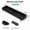 Black, variant on 15-Inch Magnetic Stove Shelf, Kitchen Organizer Spice Rack for Countertop Storage, 1-Pack