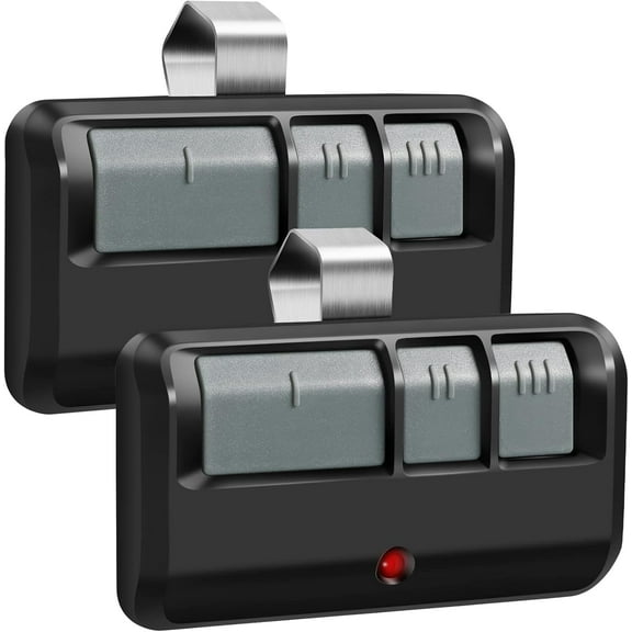 Maxfavor 2Pack Garage Door Opener Remote for Liftmaster Chamberlain Sears Craftsman 893MAX