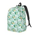 thumbnail image 1 of Easygdp Horse And Flower Mochila de Lona Resistente para Laptop, Compatible con Laptops de 15 a 17 pulgadas, Ideal para Escuela, Trabajo y Viajes-Small, 1 of 5