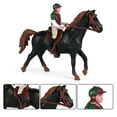 thumbnail image 2 of BESTSKY 2 Pcs Horse Toys,Trimmable Horse Stuff,Plush Material Farm Animals,Style 1, 2 of 3