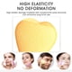 thumbnail image 3 of Desmaquillaje exfoliante con guante de dedo amarillo, 3 of 6