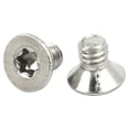 thumbnail image 2 of Tornillo plano de cabeza Torx T6 de acero inoxidable 304 M2x3mm 40 piezas, 2 of 3