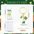 thumbnail image 3 of Pack of 10 Irish Festival Boot Keychains Charm for Parties Favor and Commemorative Gifts Alloy Organzas Art Paper Portable Design, 3 of 8