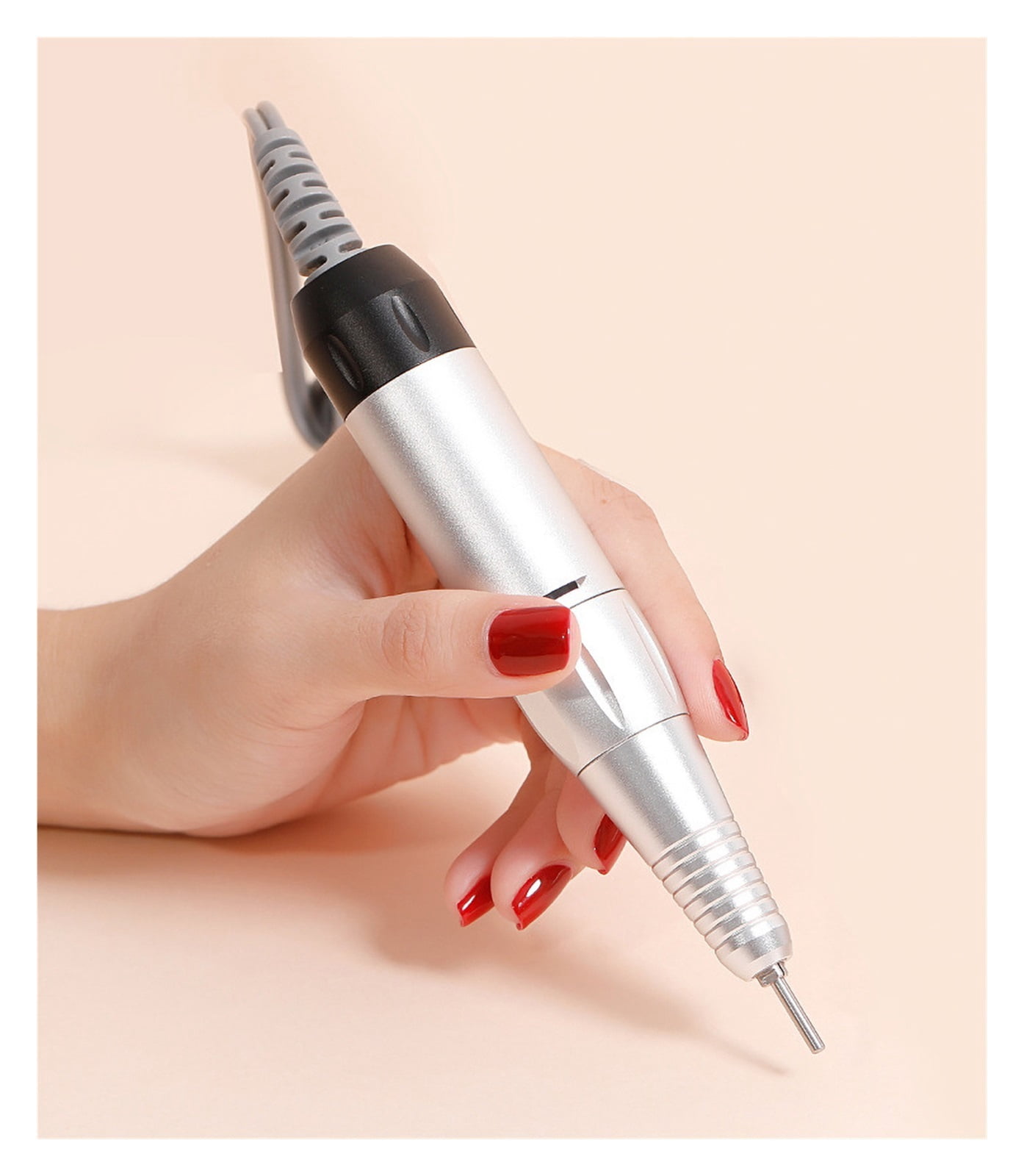 Electric Nail Polish Machine, Portable 35000 RPM Nail Drill Machine, Mini Ceramic Polishing Head Rechargeable Pen, Nail Remover ,Low Noise