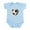Sky Blue, variant on CafePress - Soccer Love Infant Bodysuit - Baby Light Bodysuit, Size Newborn - 24 Months