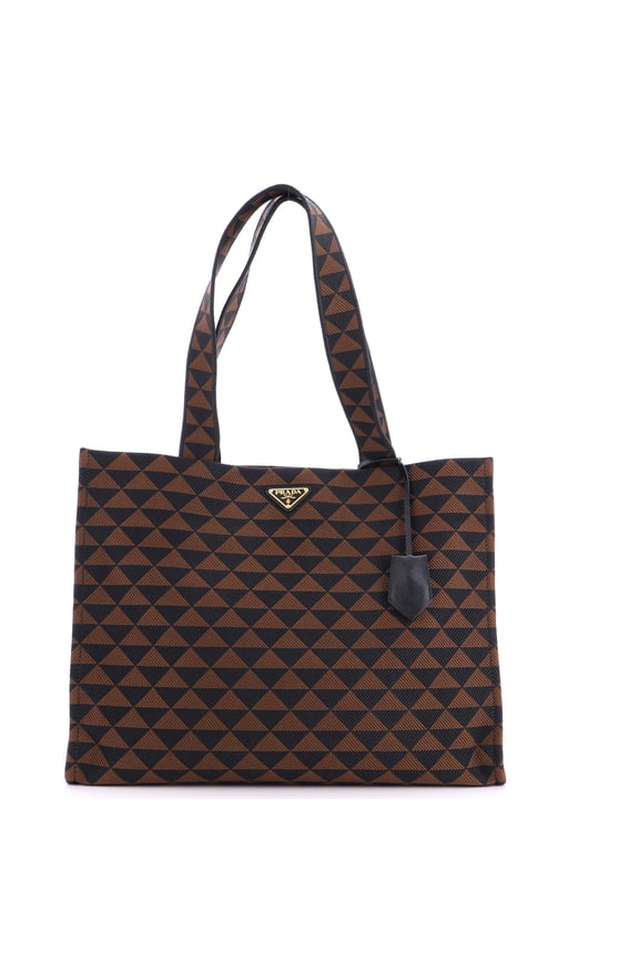 Pre-Owned Symbole Shopper Tote Jacquard Horizontal By Rebag