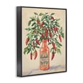 thumbnail image 2 of Stupell Industries Contemporary Chili Peppers in Hot Sauce Vase Black Framed Giclee Art, 11 x 14, by The Prints Vibe, 2 of 8