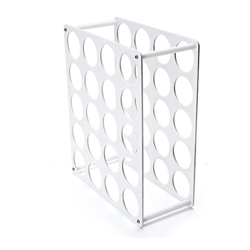 20Hole Vinyl Roll Holder Acrylic Vinyl Storage Rack Balanced Vinyl