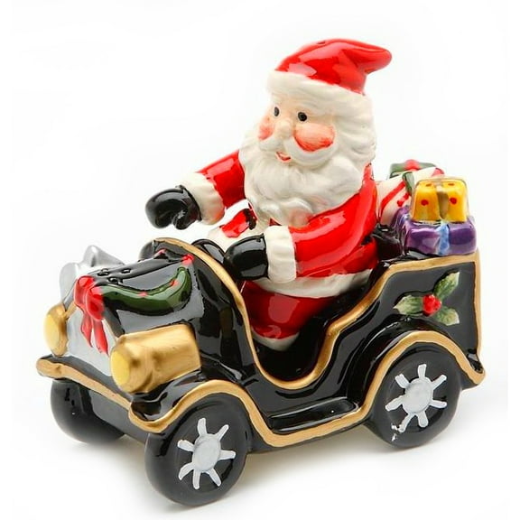 Santa & Car  Salt & Pepper Shaker