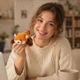 thumbnail image 4 of Magnetic Plush Wrist Support Stuffed Animals, Mini Fluffy Plush Desk Decor, Cute Small Stuffed Animal Toys, Portable Plush Wrist Cushion, 7X4X2 Inch Soft Removable Magnetic Wrist, 4 of 8
