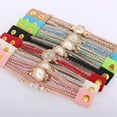 thumbnail image 4 of Bracelet Wrist Watch women Wrap Around Lady, White, 4 of 4