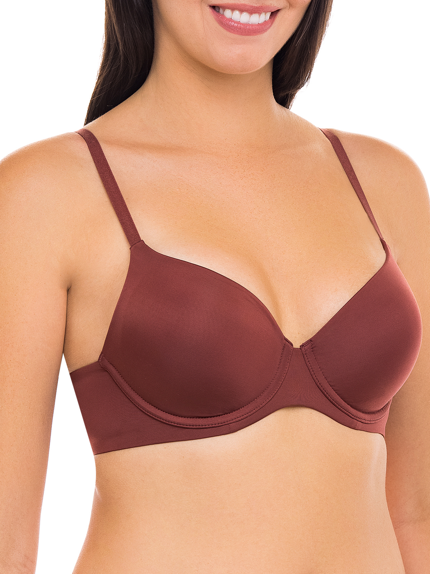 Kindly Yours Women’s Sustainable Tailored Full Coverage T-Shirt Bra, Sizes 34A-40DD