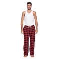 thumbnail image 4 of Ashford & Brooks Mens Super Soft Flannel Plaid Pajama Sleep Pants, 4 of 6