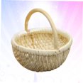 thumbnail image 3 of MERRYHAPY 1Pack Handwoven Basket for Bread Storage at Home in Khaki, 3 of 8