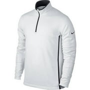 Nike 686085-100XXL Mens 0.5 Zip Therma-Fit Cover Up - White, 2XL