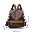 thumbnail image 3 of Women's Shoulder Bag, Large Capacity Tote, Commuter Handbag, Travel Carryall, Durable PVC Construction, Spacious Organizer, Versatile Daypack, 3 of 9