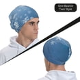 thumbnail image 6 of Salouo Snowflakes1 Print Unisex Beanie Hat,Knitted Baggy Skull Cap Winter Warm Hats Beanie Sleep Hats Cancer Headwear Caps for Women & Men 1 Pieces, 6 of 7