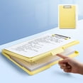 thumbnail image 4 of A4 Clipboards File Folder Plastic Storage Clipboard with Clip Portable Writing Clipboard for Efficient Paper Storage, 4 of 9
