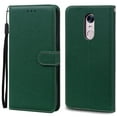 thumbnail image 1 of For Xiaomi Redmi 5 Plus Case Redmi 5 Shockproof Wallet Flip Case for Xiomi Redmi 5 plus 5plus Phone Cases Leather Fundas Shell Dark Green For Redmi 5 Plus, 1 of 6