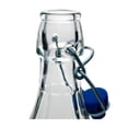 thumbnail image 3 of Botella De Vidrio Italiano con Tapón Hermético, Botella Reutilizable Almacenadora de Líquidos, Modelo Oxfor Azul, Estilo Minimalista, Capacidad 1 Litro, 3 of 6