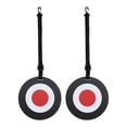 thumbnail image 1 of 2 piezas de porterías de fútbol portátiles con accesorio para entrenamiento de precisión de jugadores deportivos, equipos de entrenamiento de fútbol, 1 of 8