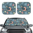 thumbnail image 2 of Gaeub Watermelons Dachshunds Foldable Auto Sun Blocker Visor, Sunshade for Car Front Window, Keeps Your Vehicle Cool - Large, 2 of 6