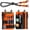 Orange, variant on VIPERADE EDC Pocket Pouch with Strap, 5 EDC Pocket with 2 Zipper Pockets, Pocket Ogranizer for Men, Small EDC Sling Organizer Bag, Slim EDC Wallet Multitool Pocket Pouch (XPAC-Hot Orange)