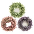 thumbnail image 2 of Christmas Artificial Wreath Realistic - Flower Hanging Wreath Front Door Decor, 2 of 6