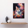 thumbnail image 4 of Norwegian Forest Cat Lover Gift Pet Portrait Colourful Artwork Painting Large Wall Art Poster Print Thick Paper 18X24 Inch, 4 of 5