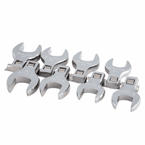Sunex 8 Pc. 1/2" Dr. Jumbo Metric Crowfoot Wrench Set