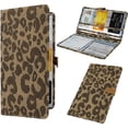 thumbnail image 1 of Car Registration and Insurance Holder, Leather Leopard Auto Document Card Holder, Vehicle Glove Box Wallet Case Organizer with Magnetic Shut for Driver's License, Key Contact Information Cards, 1 of 7