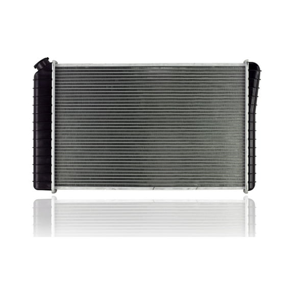 Radiator - Pacific Best Inc. Fit/For 829 83-89 Chevrolet Corvette V8 5.7L - Plastic Tank, Aluminum Core