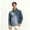 Dark Gray, variant on ClodeEU Men’s Full Zip Jacket with Long Sleeve, Midweight Stand Collar Outerwear Jackets Coats,Big and Tall ,Size S-3XL