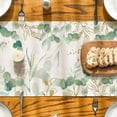 thumbnail image 4 of Home Decoration Table Runner, Botanical Pattern, Summer Decor, Easy to Clean, Durable Flax, Quick Dry, Watercolor Design, Rabbit Party Decoration, for Tables Accommodating 4-6, 4 of 6