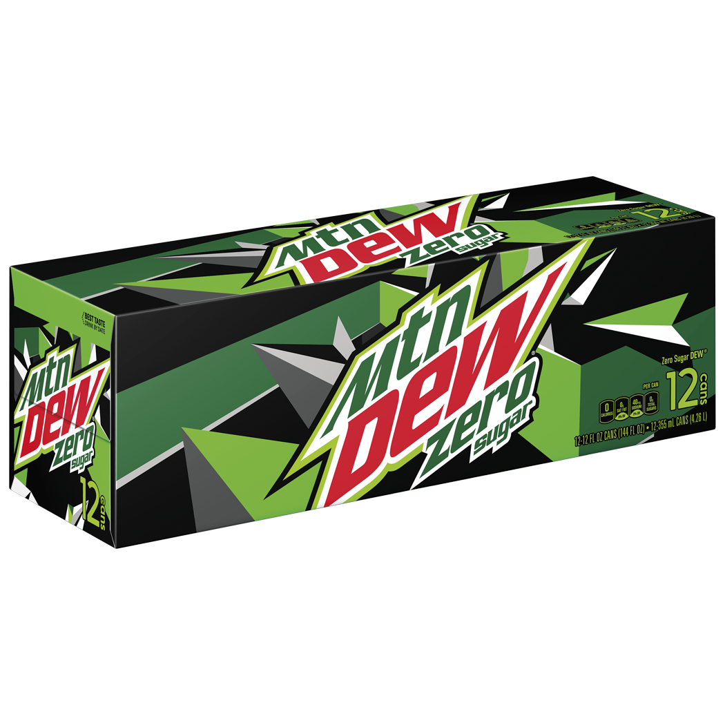 Mountain Dew Zero Sugar Citrus Soda Pop, 12 fl oz, 12 Pack Cans - image 5 of 6
