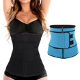 thumbnail image 1 of Entrenador de cintura posparto para mujer, corsé de entrenamiento elástico, faja, cinturón, pretina XL azul Colcomx Entrenador de cintura para mujer, 1 of 8
