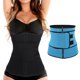 thumbnail image 1 of Entrenador de cintura de moda para mujer Cincher Control de abdomen Ejercicio XL azul Hugo Entrenador de cintura para mujer, 1 of 10